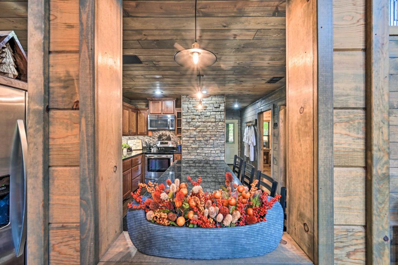 Luxe Broken Bow Cabin With Tesla Charging Station Stephens Gap Экстерьер фото