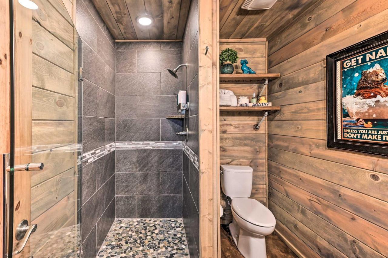 Luxe Broken Bow Cabin With Tesla Charging Station Stephens Gap Экстерьер фото