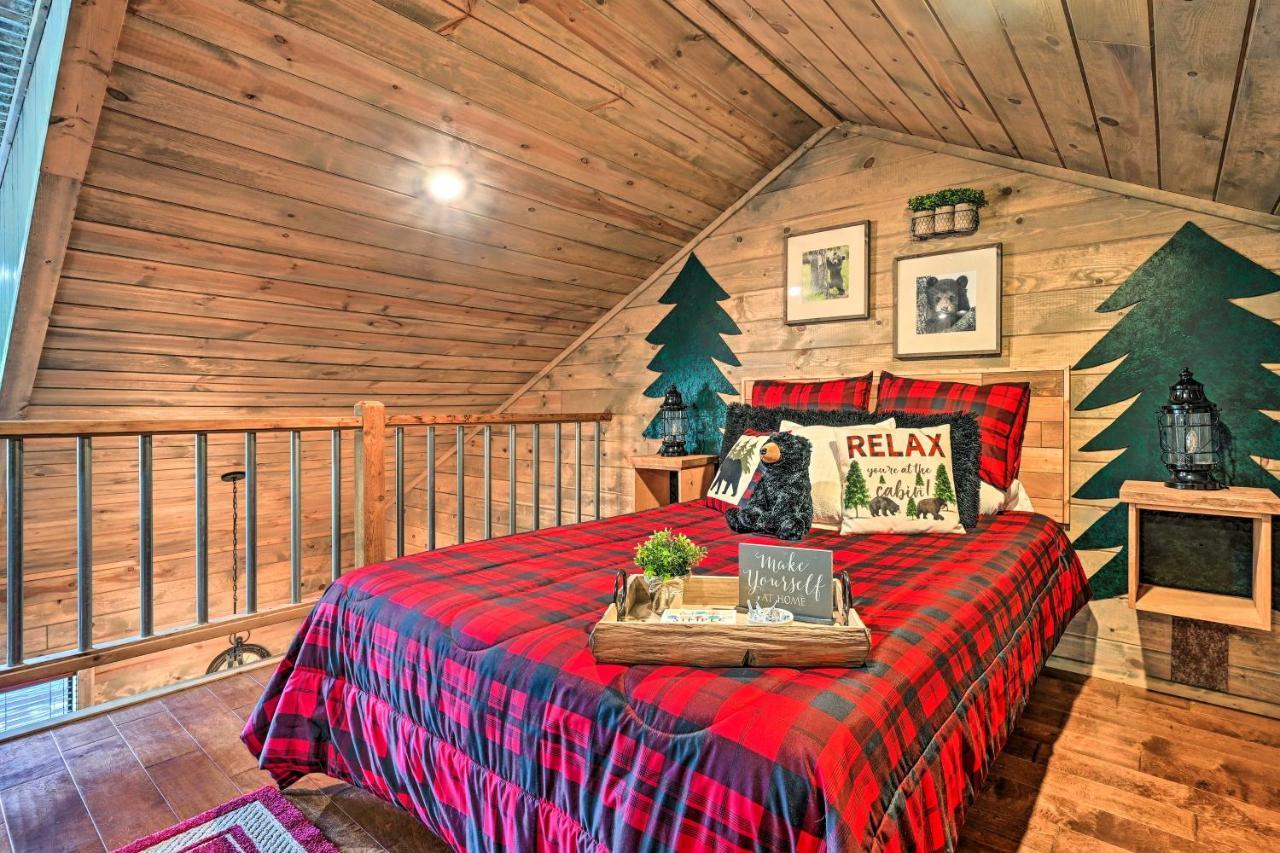 Luxe Broken Bow Cabin With Tesla Charging Station Stephens Gap Экстерьер фото
