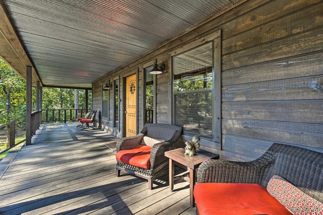 Luxe Broken Bow Cabin With Tesla Charging Station Stephens Gap Экстерьер фото